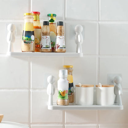 Versatile floating wall shelf, offering a sleek look and efficient storage for any contemporary space.