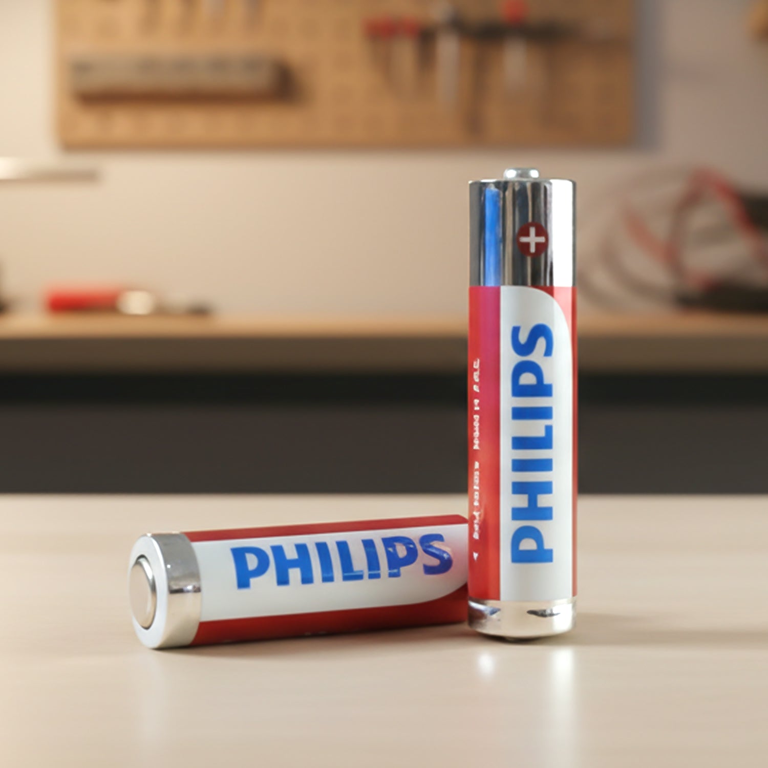 4 piece pack of AA alkaline batteries for everyday gadgets