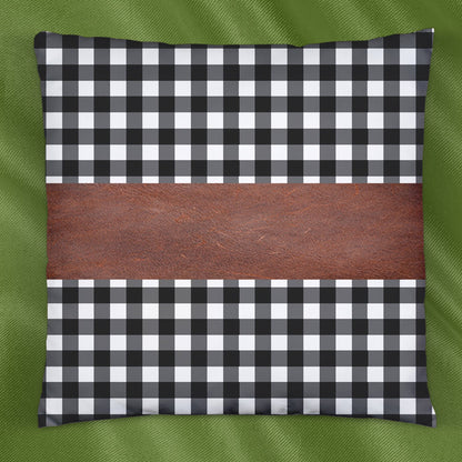 Two 19x12 inch pillow covers displayed neatly on a cozy bed.