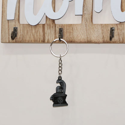 Metal keychain from Shivling Trishul spiritual set