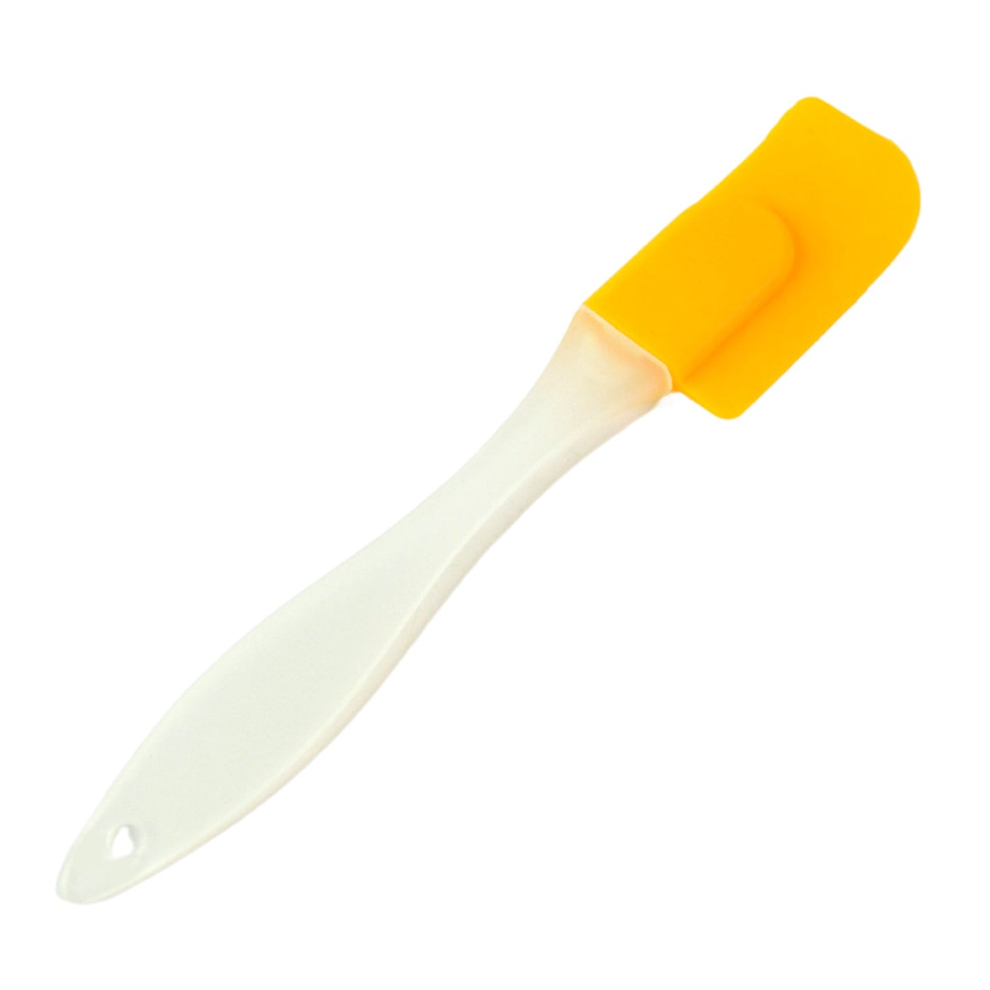 Silicone spatula used as a kitchen tool for baking