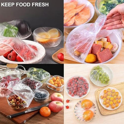 Organivo's 100-pack of stretchable bowl covers for convenient kitchen food preservation.