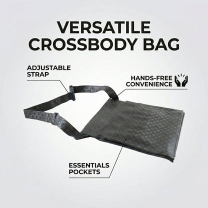 Compact multipurpose sling bag for cash, cards and mobile