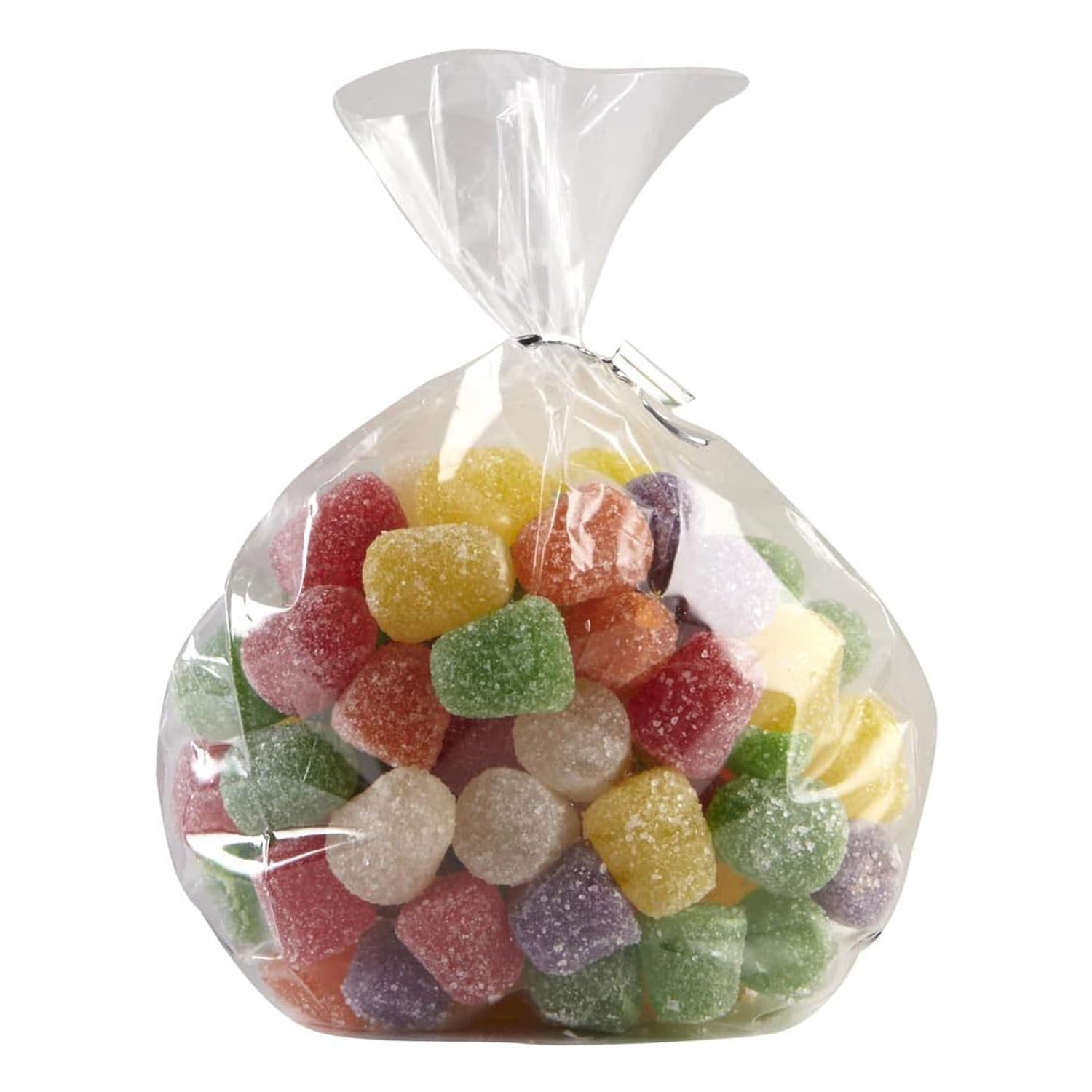 Empty clear cellophane bags for packaging small treats and bakery items