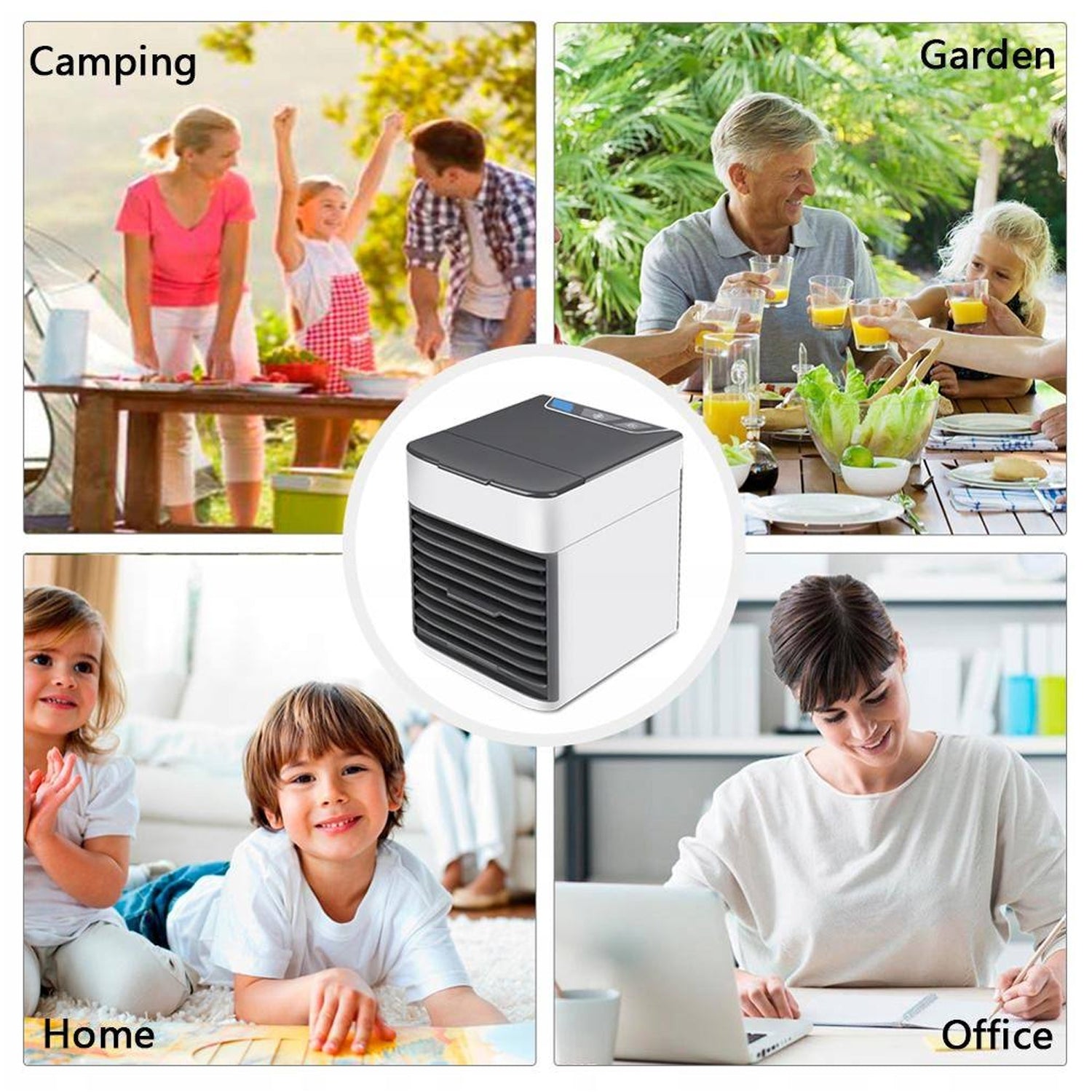 Personal cooler ideal for both home and office use.