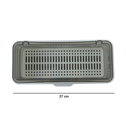Durable plastic kitchen sink organizer