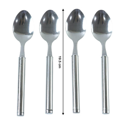 Durable stainless steel spoons for everyday meals