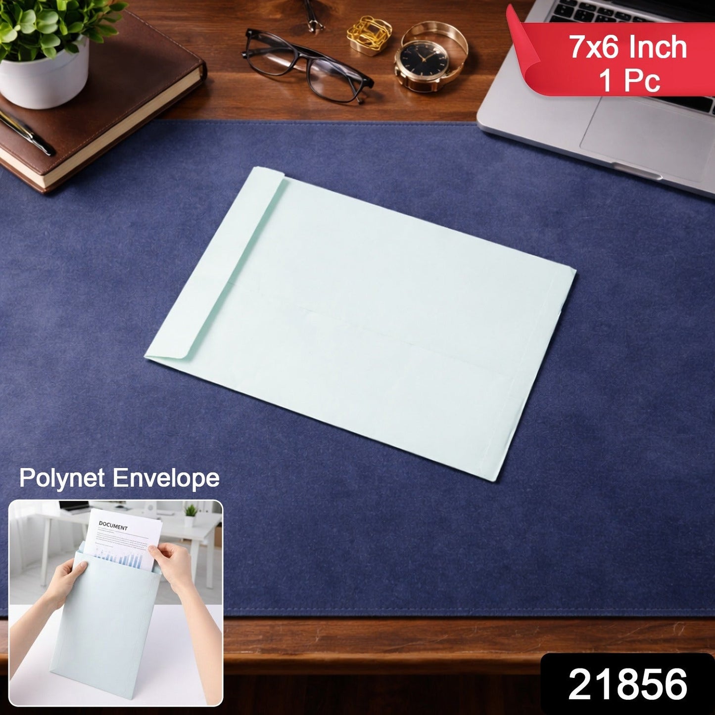 Self seal closure card envelope for secure document mailing