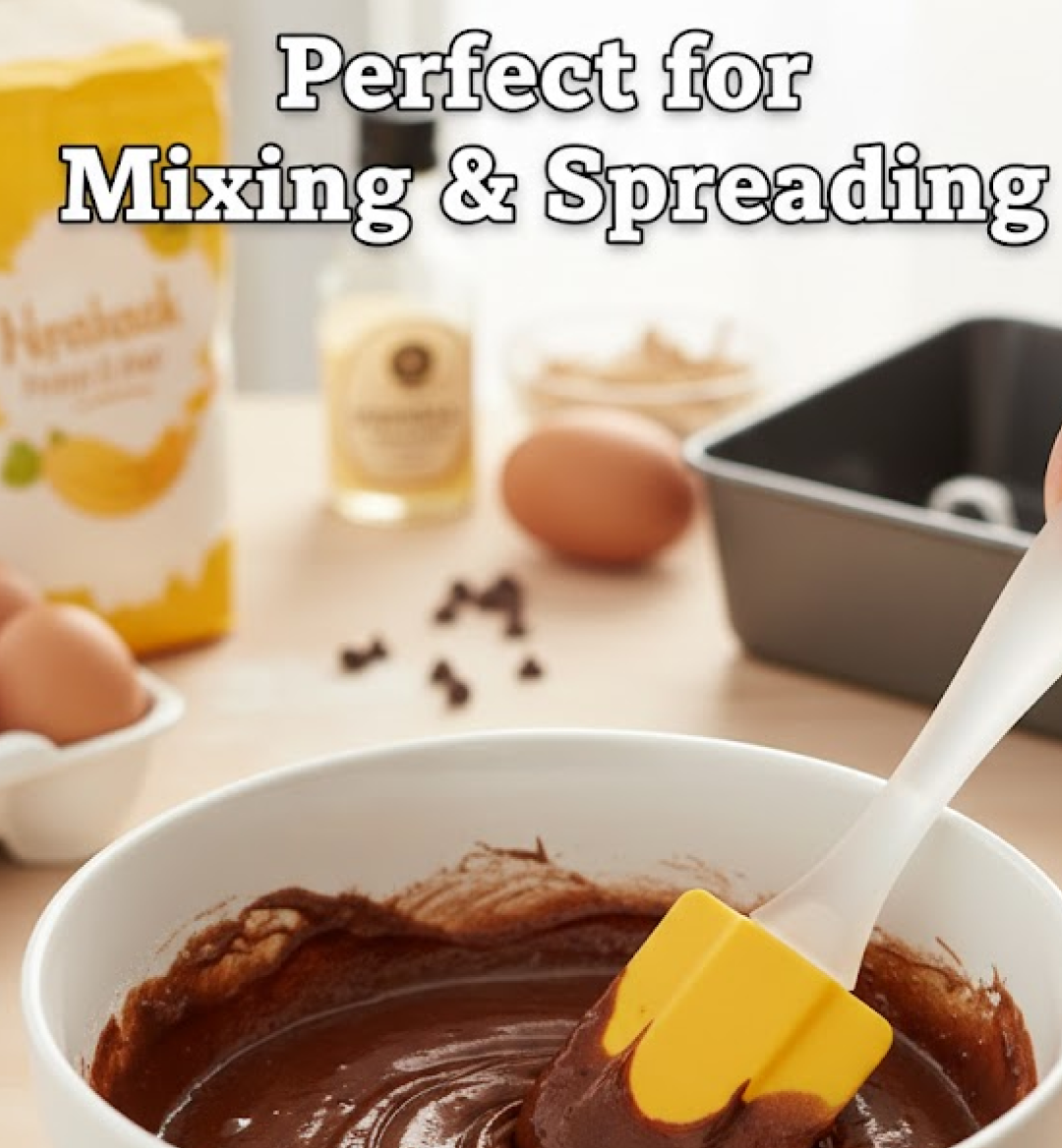 Cooking spatula showing detachable handle feature