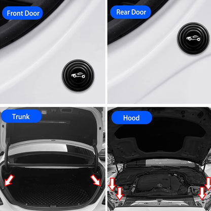 Visual representation of the Car Door Protector's shock-absorbing capability.