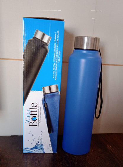 Men Stainless Steel Leak Proof Water Bottle 1000 ML Gym Office Sports (1 Pc)