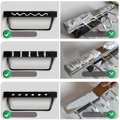 Sealant tube set used for quick crack repair and surface fixing