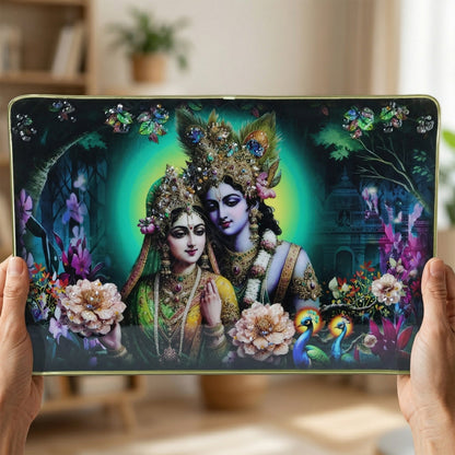 Decorative Radha Krishna wall frame, premium quality