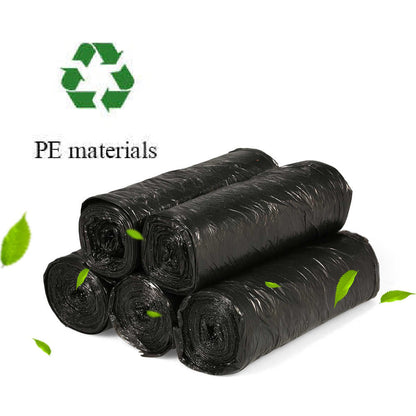 Bulk pack of durable eco-friendly garbage bags for large bins.
