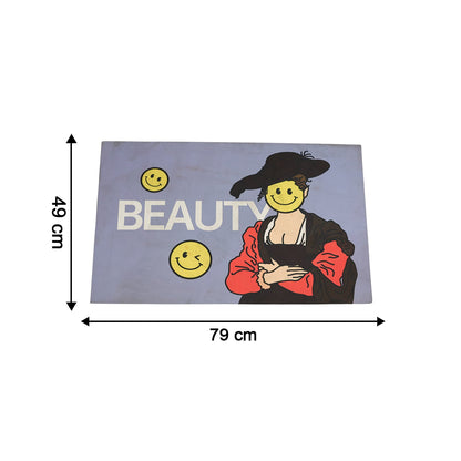Premium quality non-slip door mat with modern aesthetic