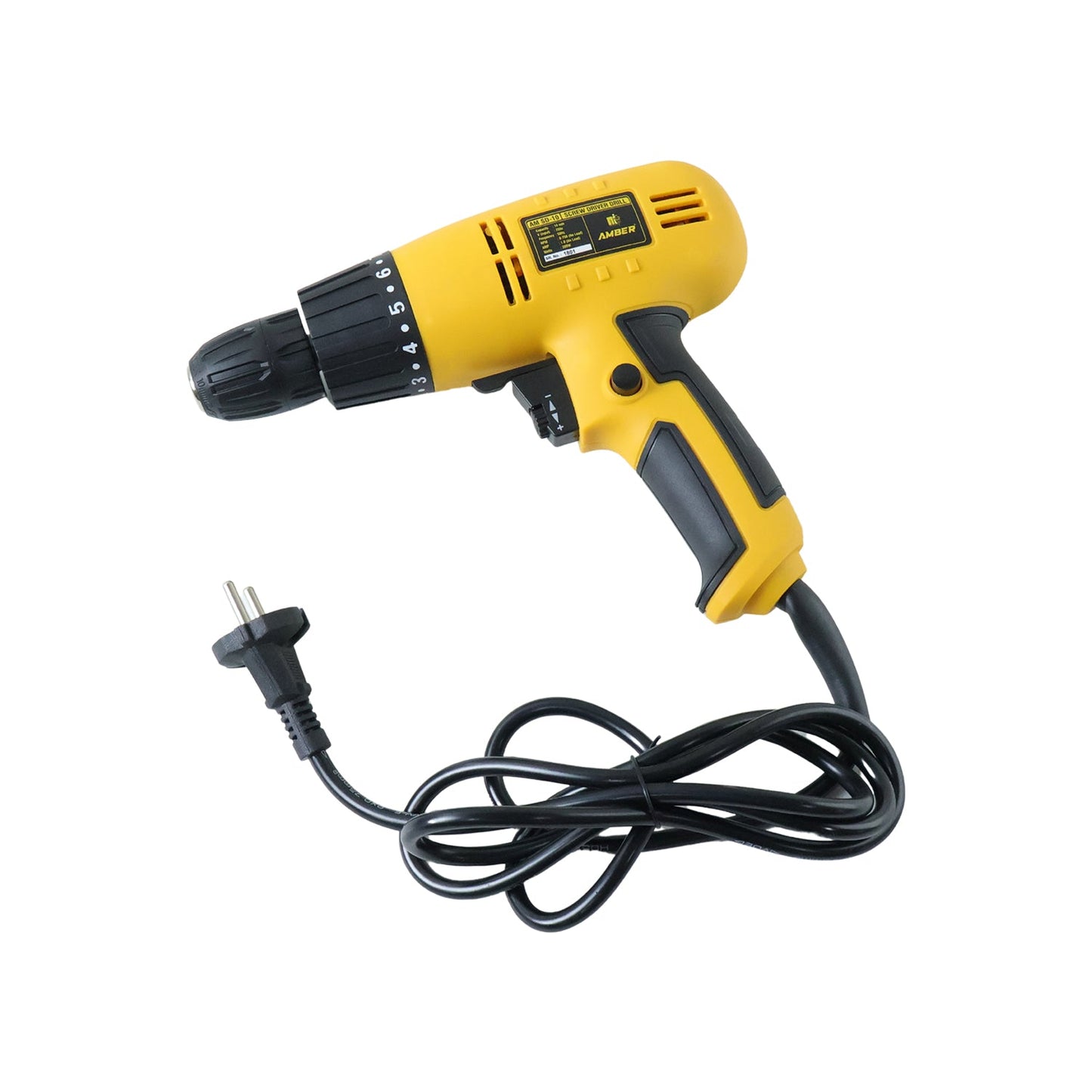 Reliable compact electric drill for home repairs and projects