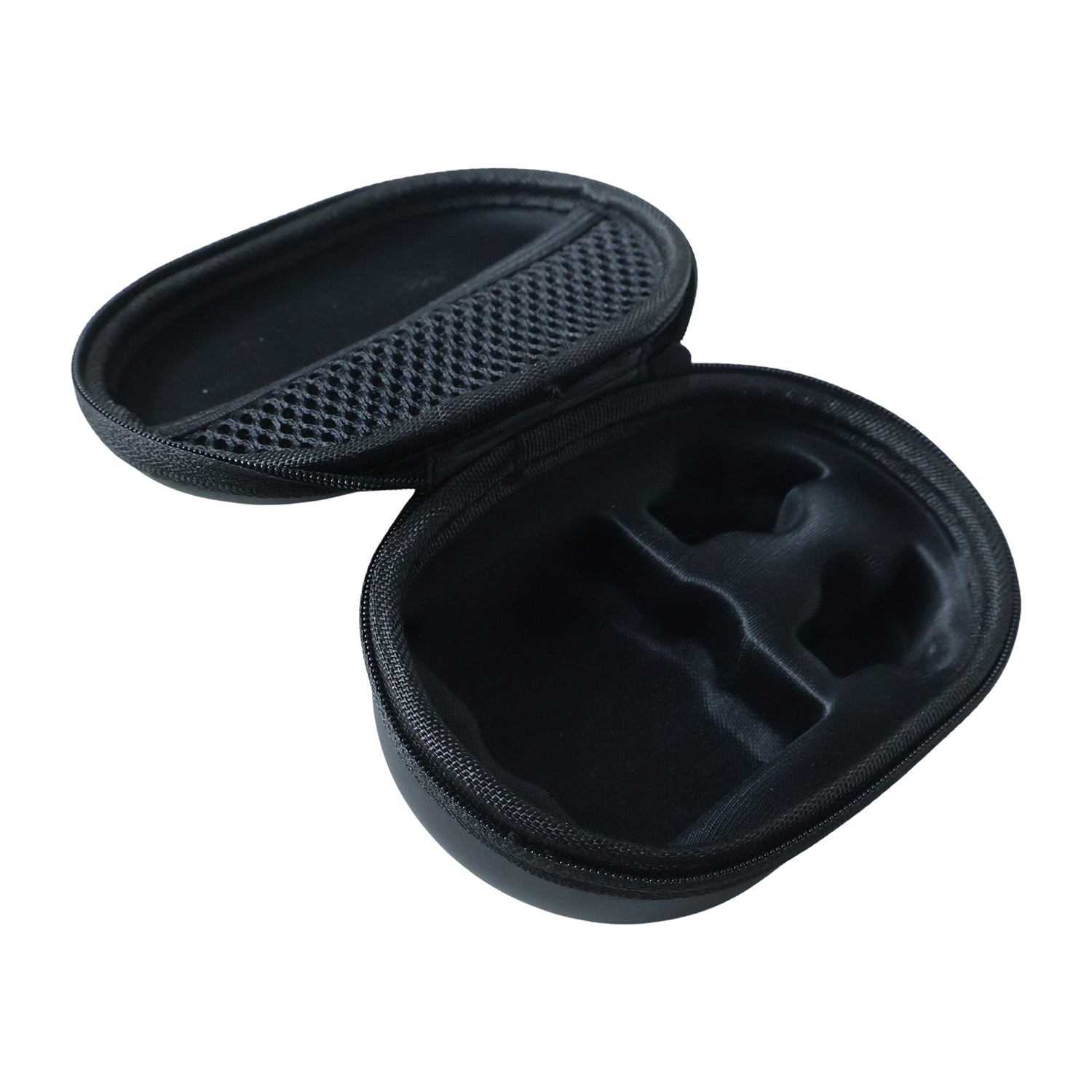 Interior view of cable and adapter storage case