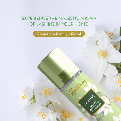 Long-lasting jasmine fragrance spray bottle