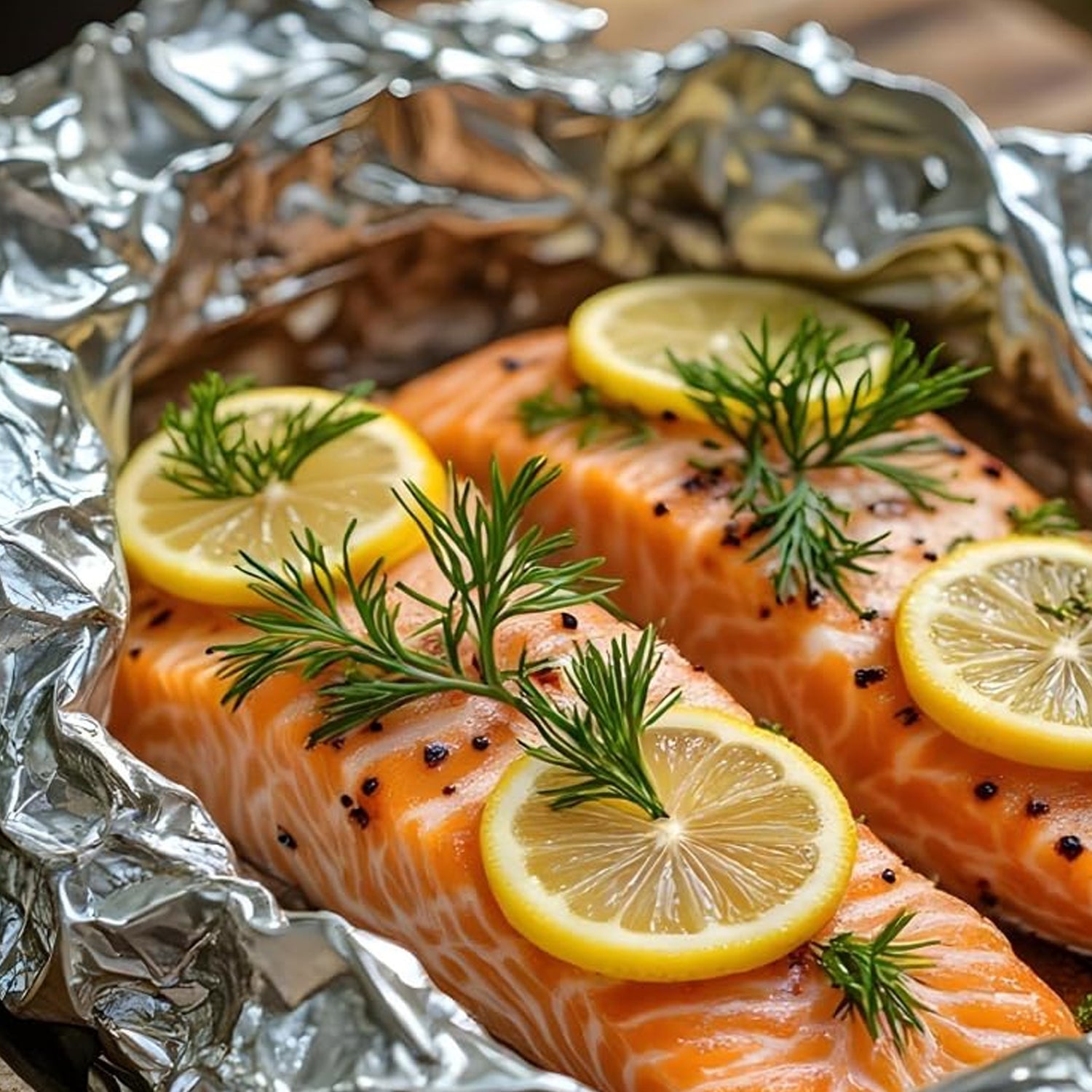 Food grade aluminium foil for baking, grilling, and wrapping
