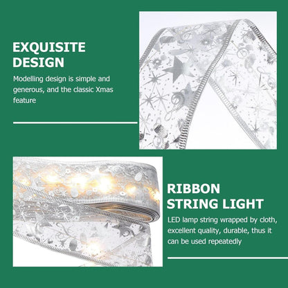Decorative LED ribbon light strip detail showing vibrant colors