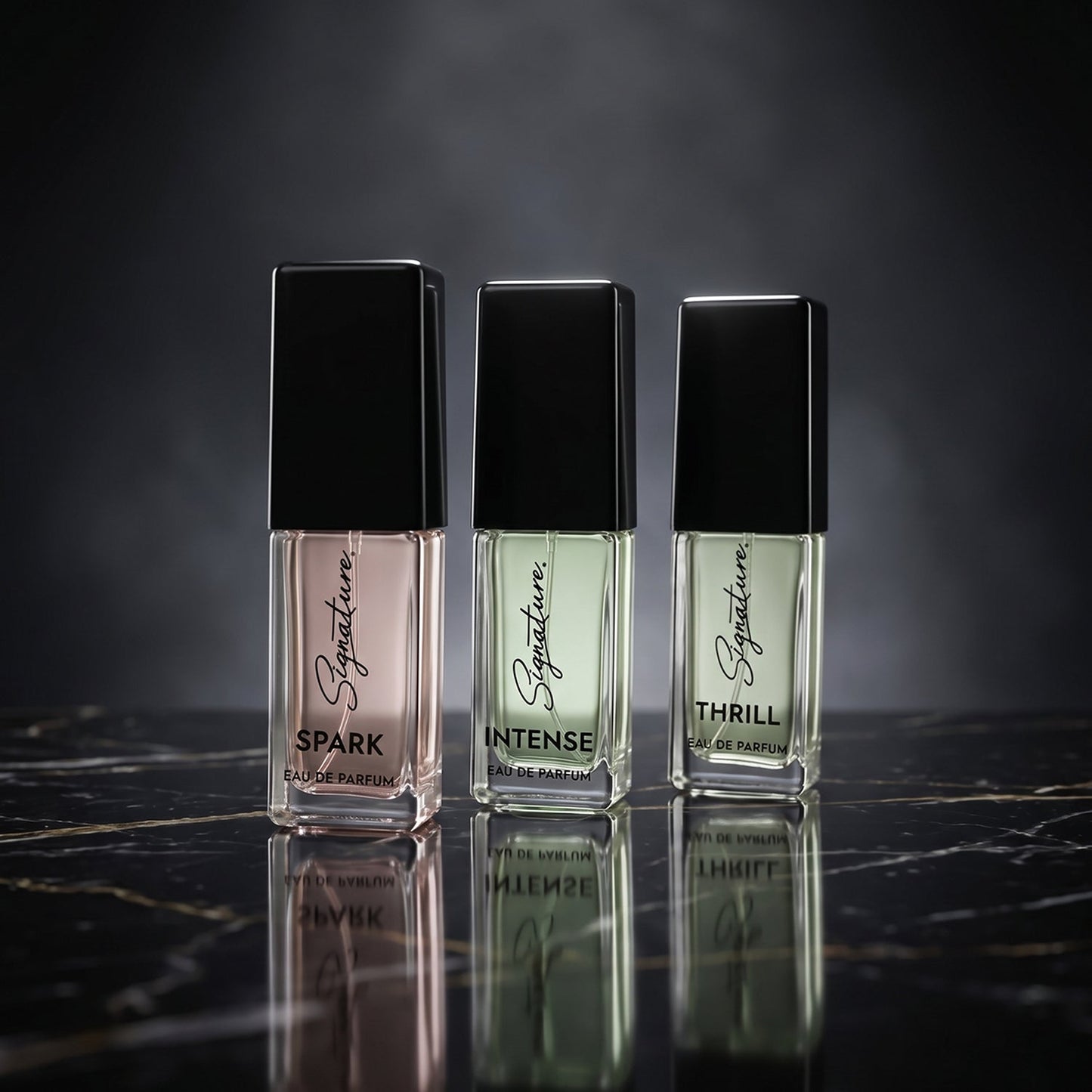 Mini Eau de Parfum 5-piece fragrance kit in elegant packaging