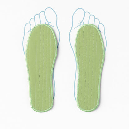 Shoe footbed inserts providing shock absorption for Size 36 shoes