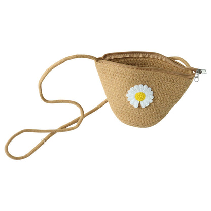 Durable handmade jute sling bag for travel and shopping