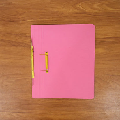 Pack of heavy-duty spring folders for office use