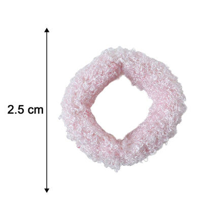 Size comparison of elastic hair bands