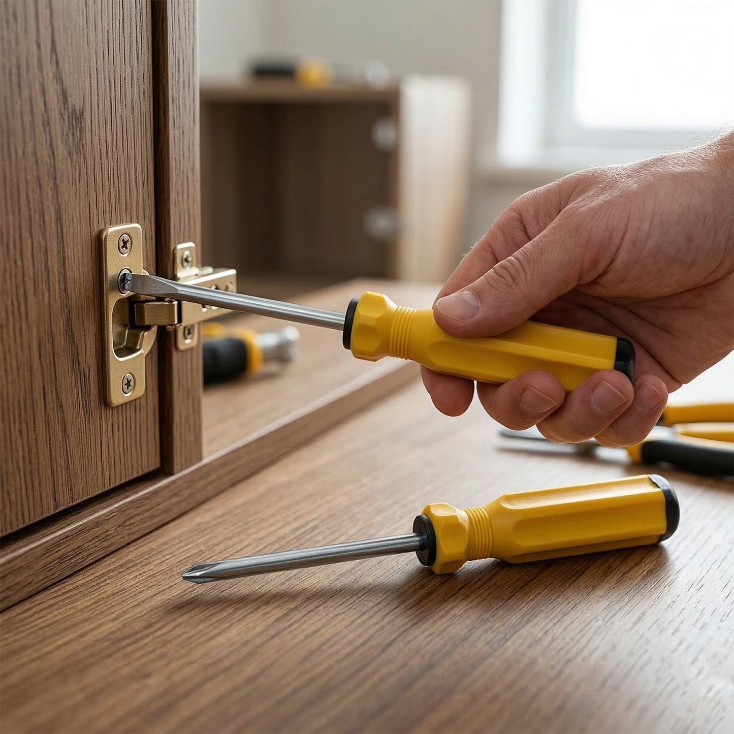 9-piece multifunctional repair tool set for household maintenance