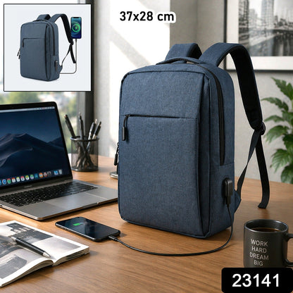 Stylish travel backpack with secure anti-theft design and laptop storage