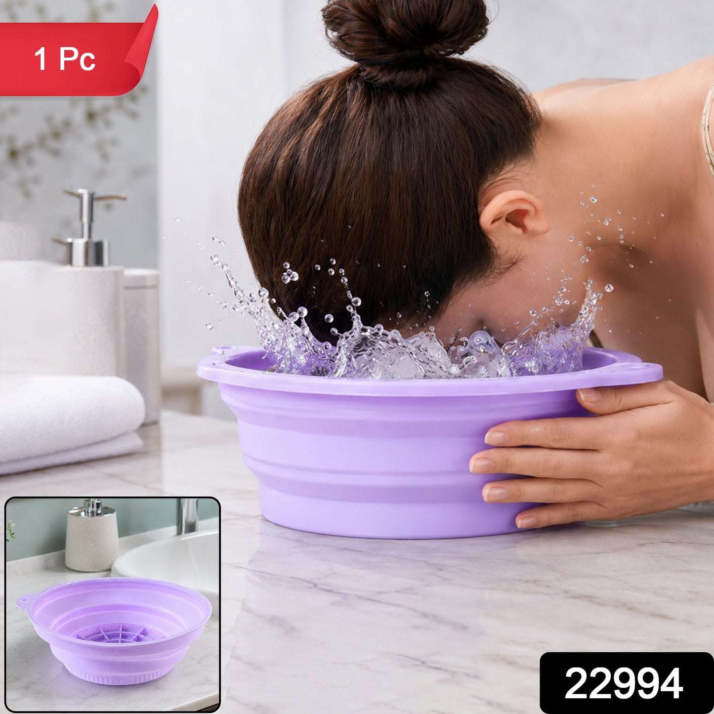 Facial Ice Bowl – Skin Tightening & Puffiness Reduction Tool